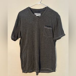 {PD&C} - Size L- Grey short sleeve with white stitching